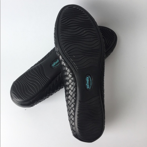 New! Softwalk Women’s Leather Naperville Flats - Picture 4 of 4